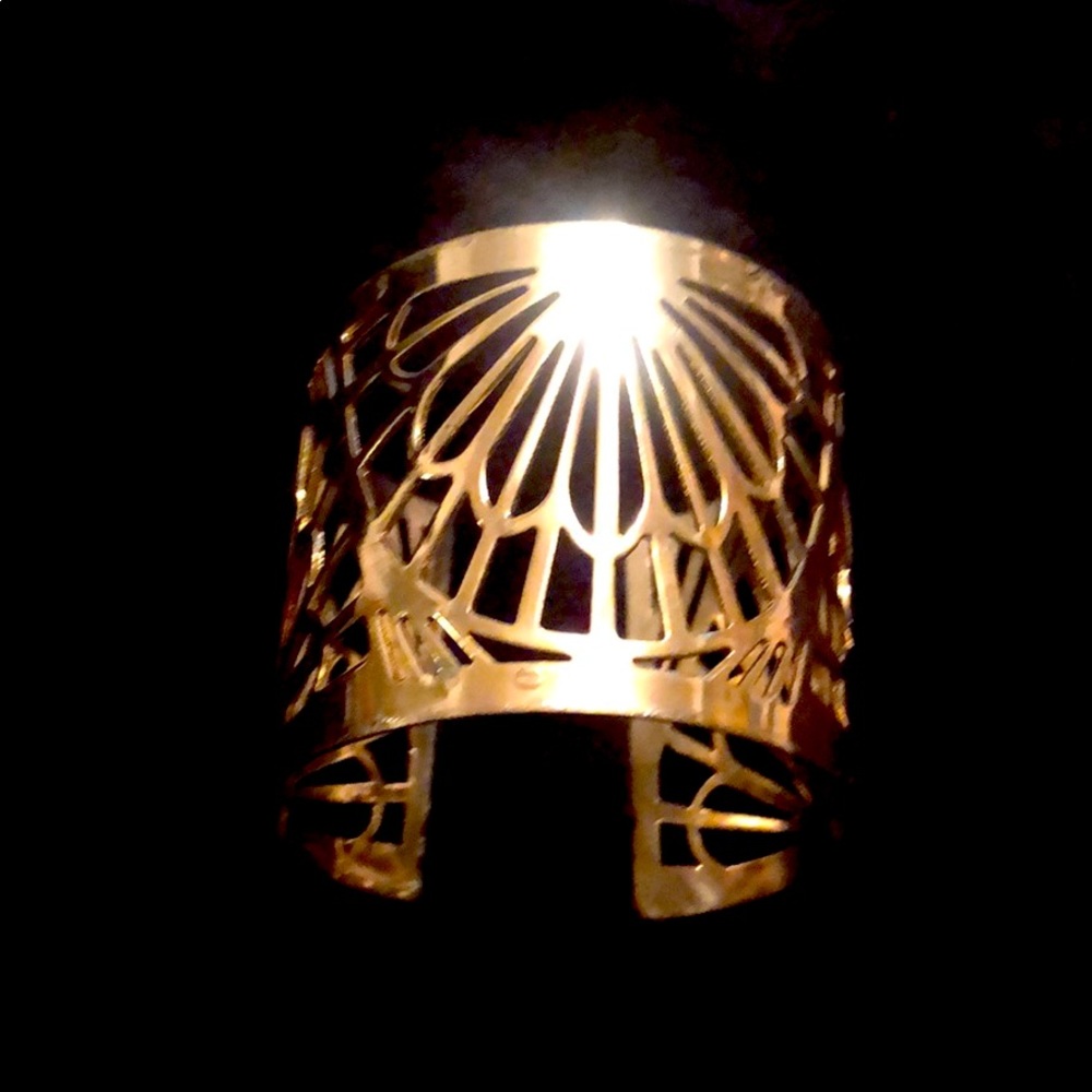 Gold Cuff Bracelet